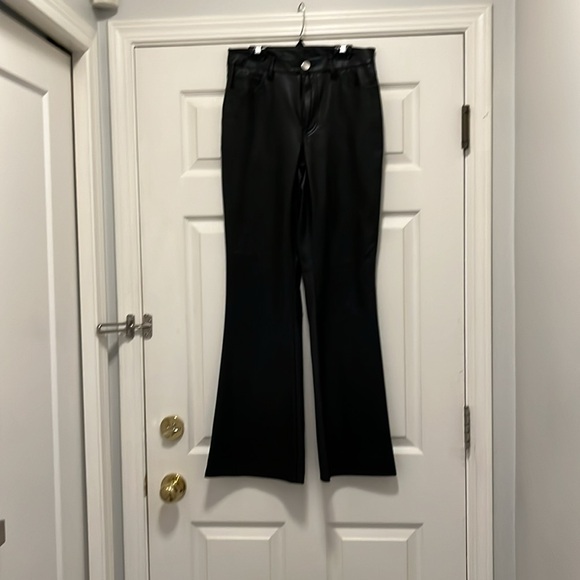 INC International Concept Black Faux Leather Pants 🖤 - Picture 7 of 9